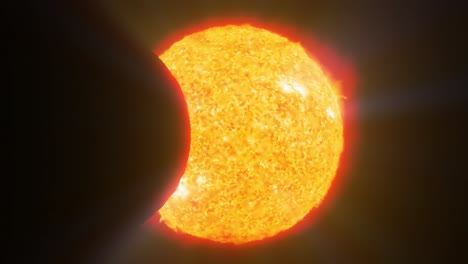 Eclipse-Solar-Sol-Luna-Planeta-Tierra-Espacio-Sistema-Cósmico-4k